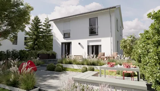 Stadthaus-Flair-124-Garten-Satteldach