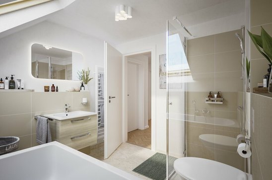 Doppelhaus-Behringen-116-Badezimmer Behringen 116 Badezimmer