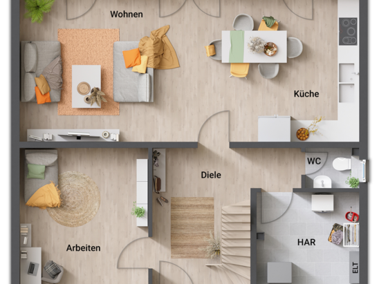 Grundriss Flair 134