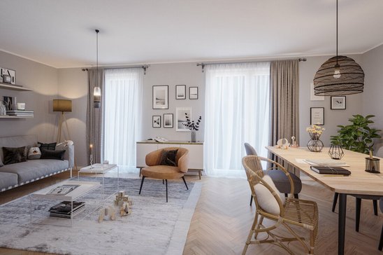 Doppelhaus-Behringen-116-Wohnzimmer Behringen 116 Wohnzimmer